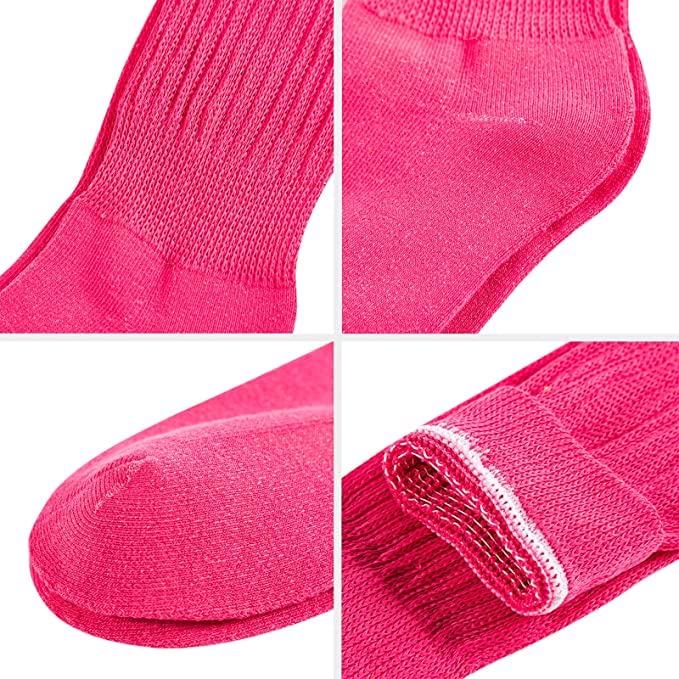 American Trends Winter Knee High Slouch Socks for Women Soft Extra Long Scrunch Sock Slouch Boot Socks2