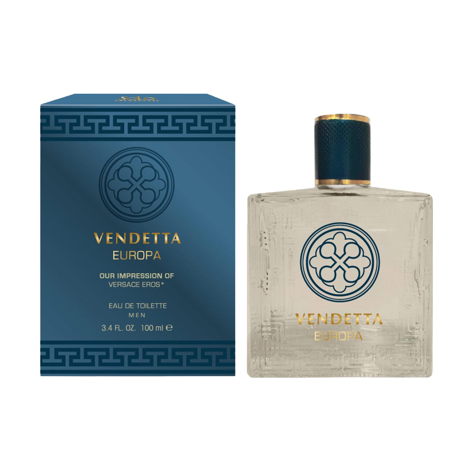 PREMIUS Vendetta Europa Impression Cologne for Men, 3.4 Ounces
