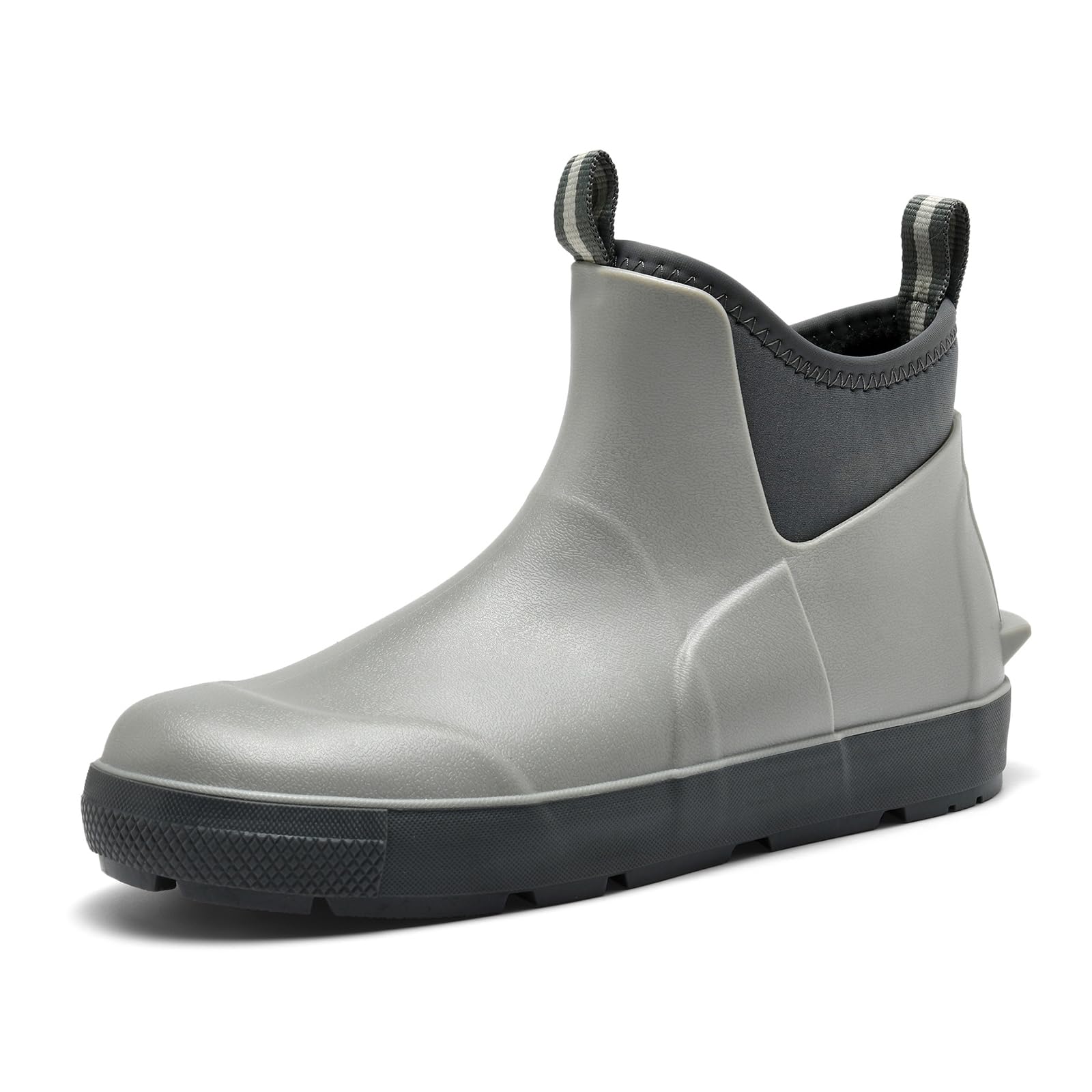 GemChve Gummistiefel Herren,Gartenschuhe herren Kurze,Chelsea Boots Damen,Gummistiefel Halbhoch,Deckstiefel​ Wasserdicht Rutschfest Geeignet Regentag Reisen Angeln 40-46EU