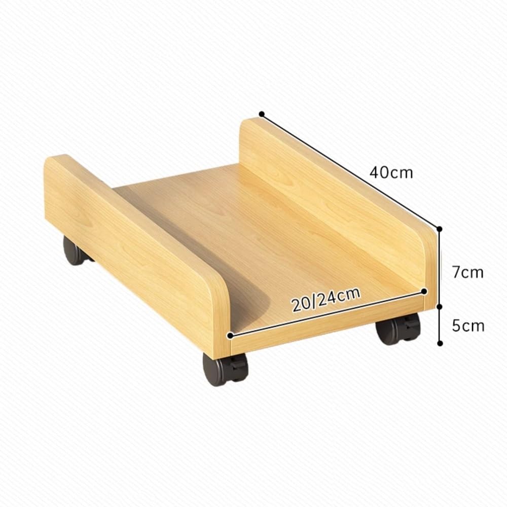 Supporto per CPU, Supporto per CPU Mobile, Carrello, Supporto Universale per PC Tower con Ruote, Supporto per PC da casa/Ufficio, Supporto per CPU per,