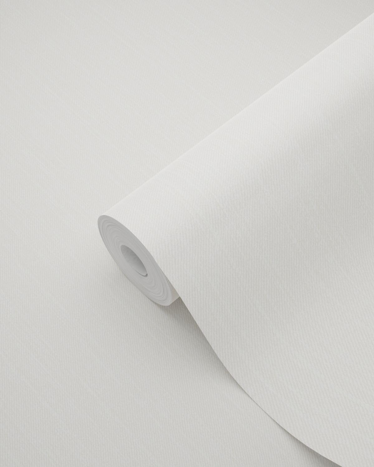 papel pintado textura vaquera denim jeans blanco - 137731 - de ESTAhome.nl