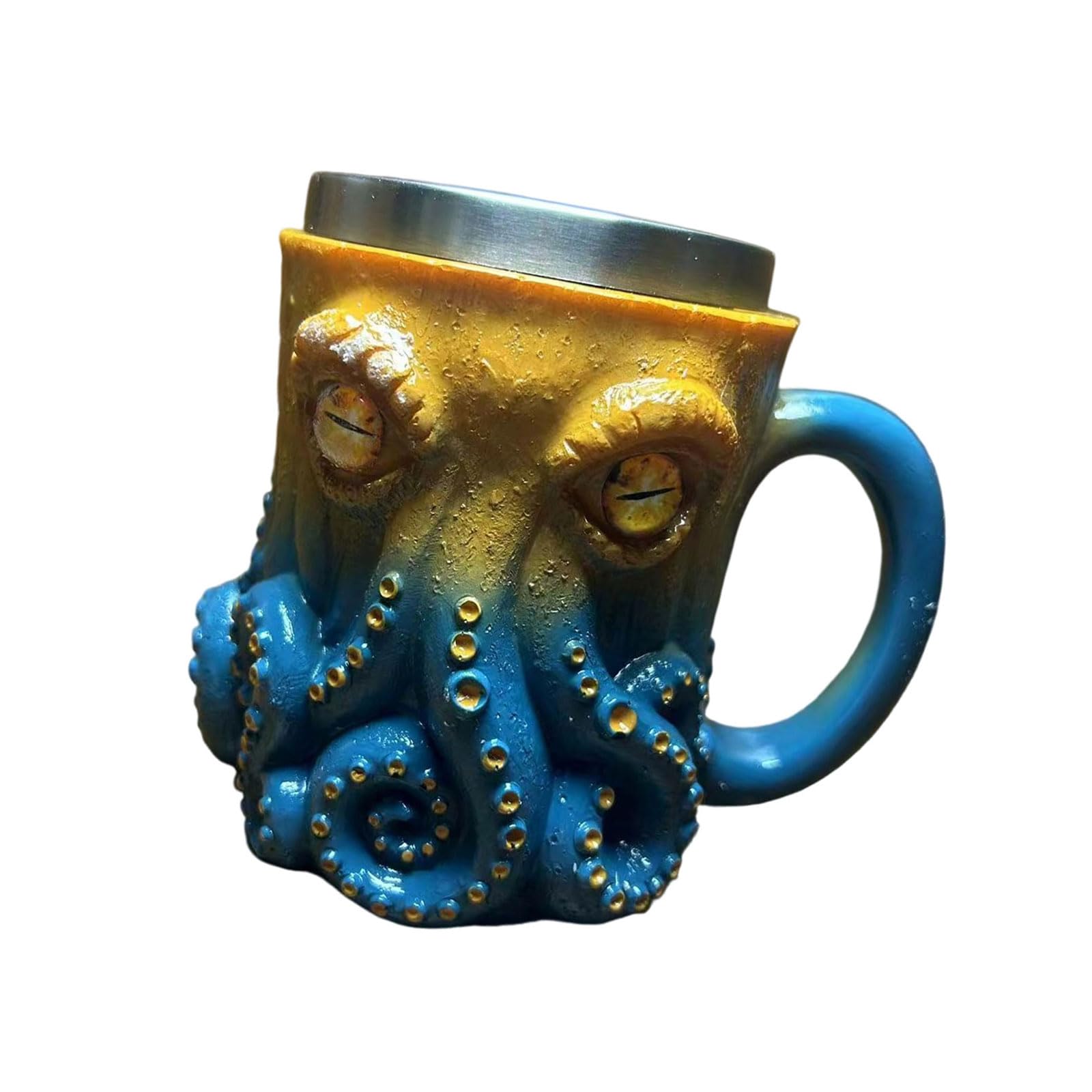 Osniyaw A Octopus Themed Mugs For Venues That Ttract Teenagers With Fun Drinking Styles. Great Decorative Cups For Conversation Beginners