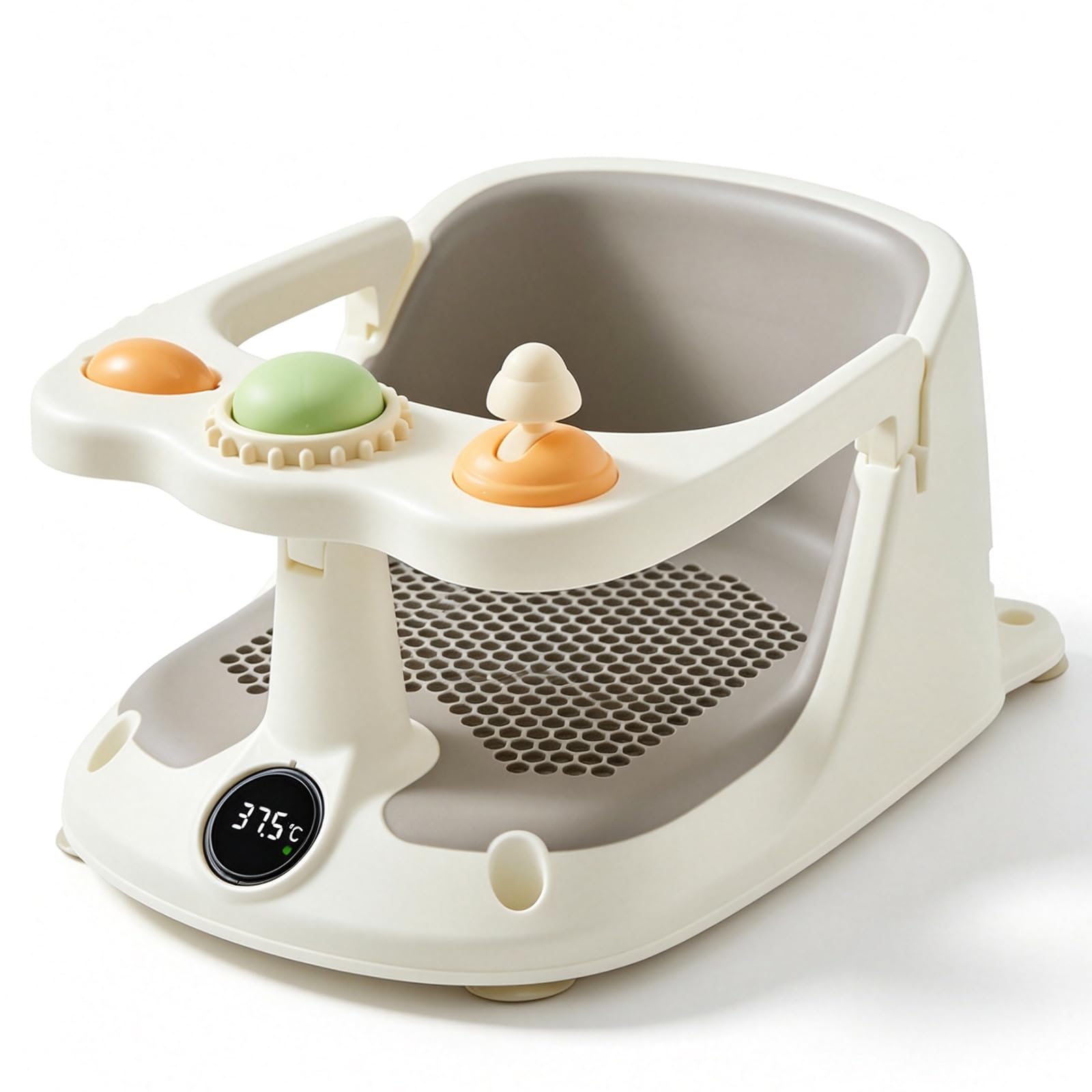 Baby Bath Seat,Seat with Thermostat for Babies 4-18 Months