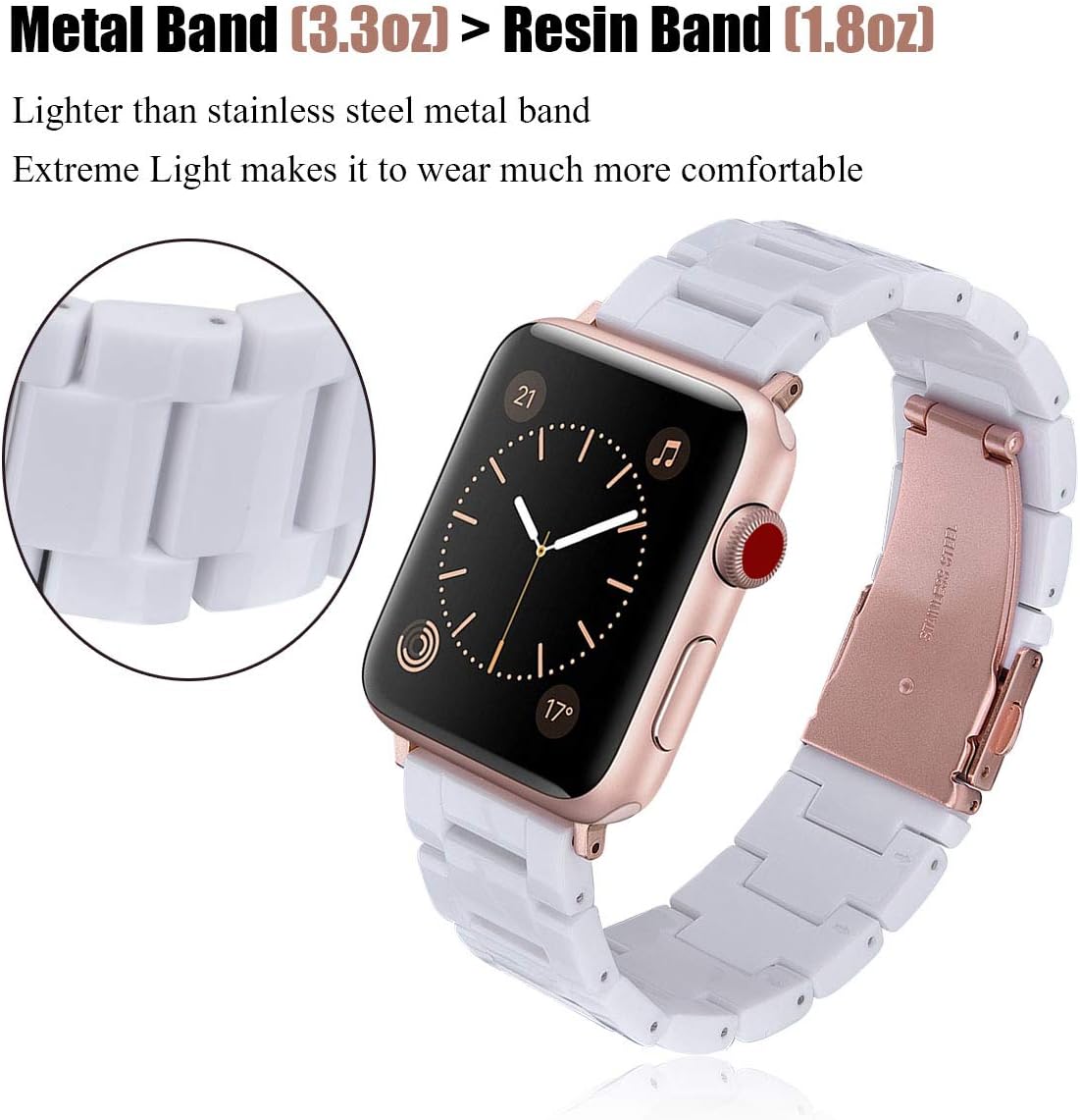 V MORO Compatible Stainless Replacement White Tone Image