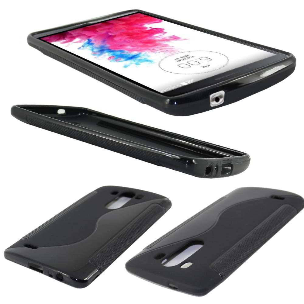 ebestStar - Cover Compatibile con LG G3 D855 Custodia Protezione S-Line Design Silicone Gel TPU Morbida e Sottile + Penna, Trasparente