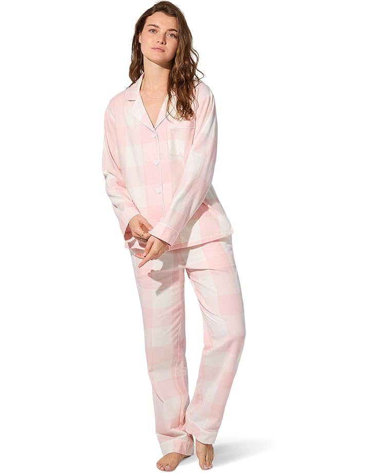 Bedhead PJs Organic Cotton Flannel Twill Classic Longsleeve PJ Set - Main View