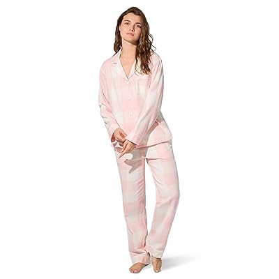 Bedhead PJs Organic Cotton Flannel Twill Classic Longsleeve PJ Set Women