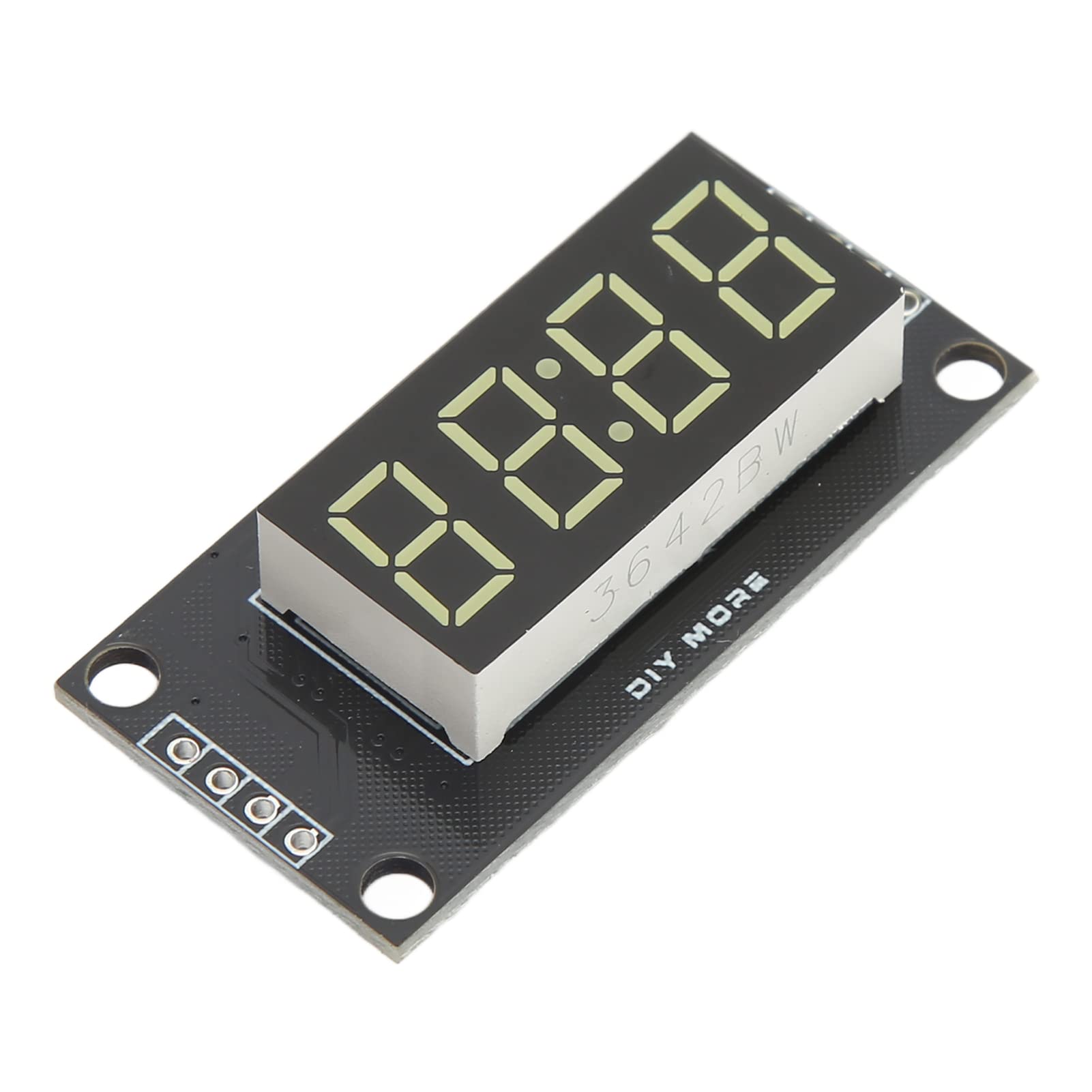 4-stelliges LED-Anzeigemodul Mit TM1637 – 0,36 Zoll, 7-Segment, 5V, Für Arduino & Co.