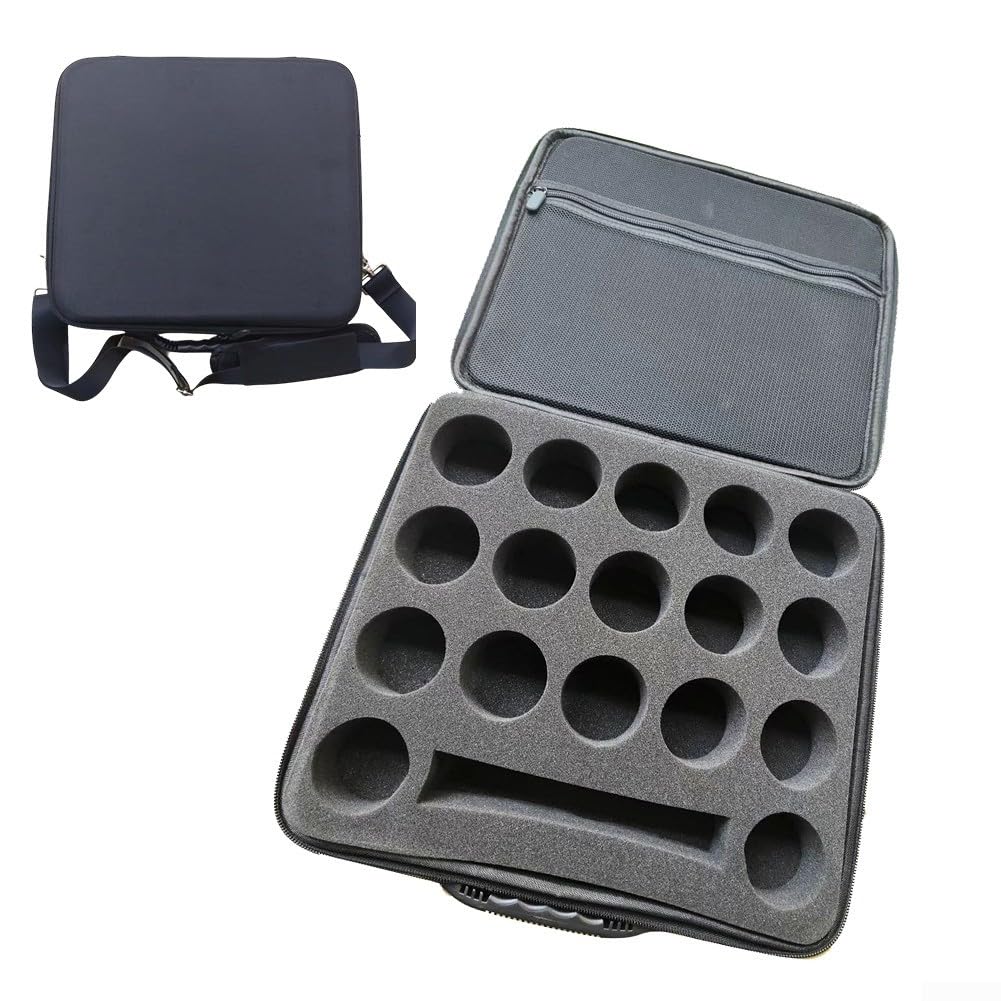 Custodia da biliardo con guscio rigido, fodera in EVA per piscina, snooker, palle da biliardo sportive, porta palline da biliardo americano in nylon adatto ai viaggi