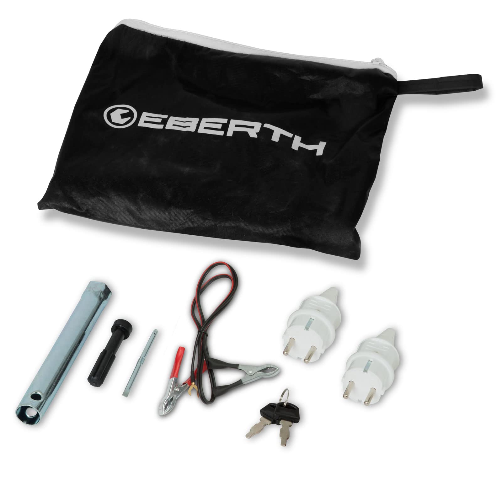 EBERTH 5500 Watt Groupe electrogene Generateur electrique portable moteur à essence 13 CV, 4 temps, 2x 230V, 1x 12V, monophasé, démarrage électrique, régulateur AVR, sécurité niveau d'huile