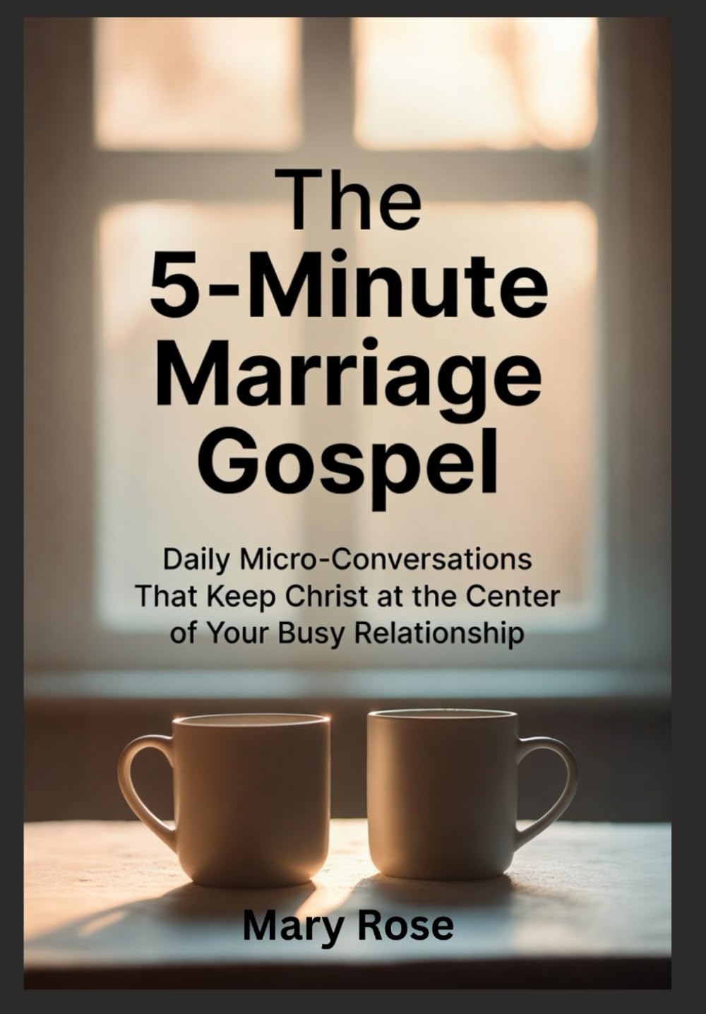 The 5-Minute Marriage Gospel Daily Micro-Conversations That Keep Christ at the Center of Your Busy Relationship