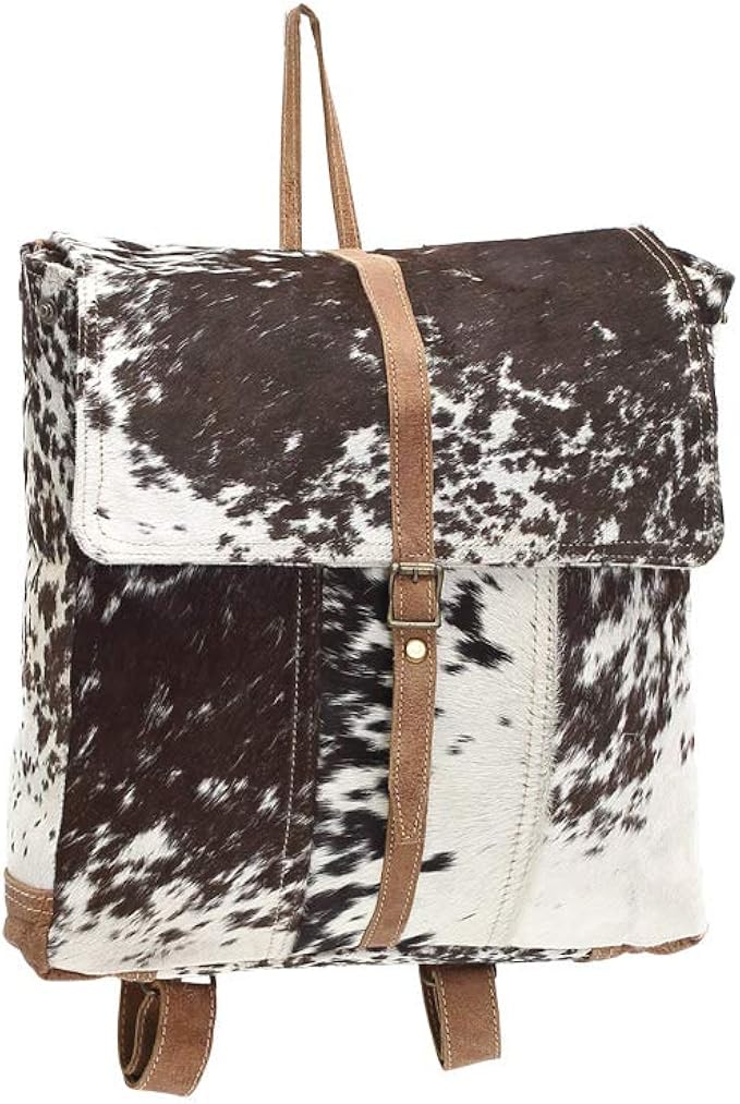 hair on hide backpack