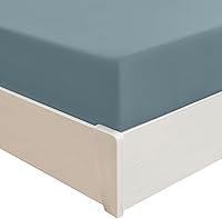 Vista 43 de Mellanni - Sábanas ajustadas tamaño King de la colección Iconic con bolsillo de hasta 16 pulgadas de profundidad; sábanas suaves y refrescantes