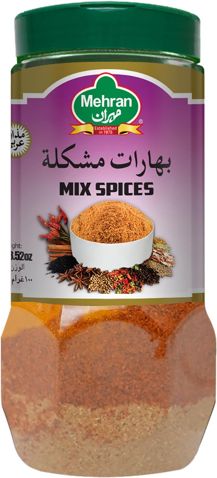 Mehran Mix Spices Clear, 2259, 100.0 grams, 1