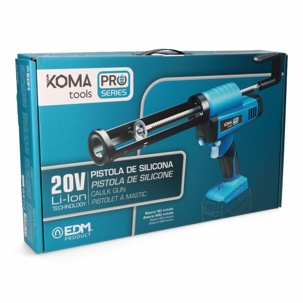 Pistola de Silicona Eléctrica Pro Series Azul Negro 43,8 x 6,8 x 27 cm - Marca EAN: 8425998083965