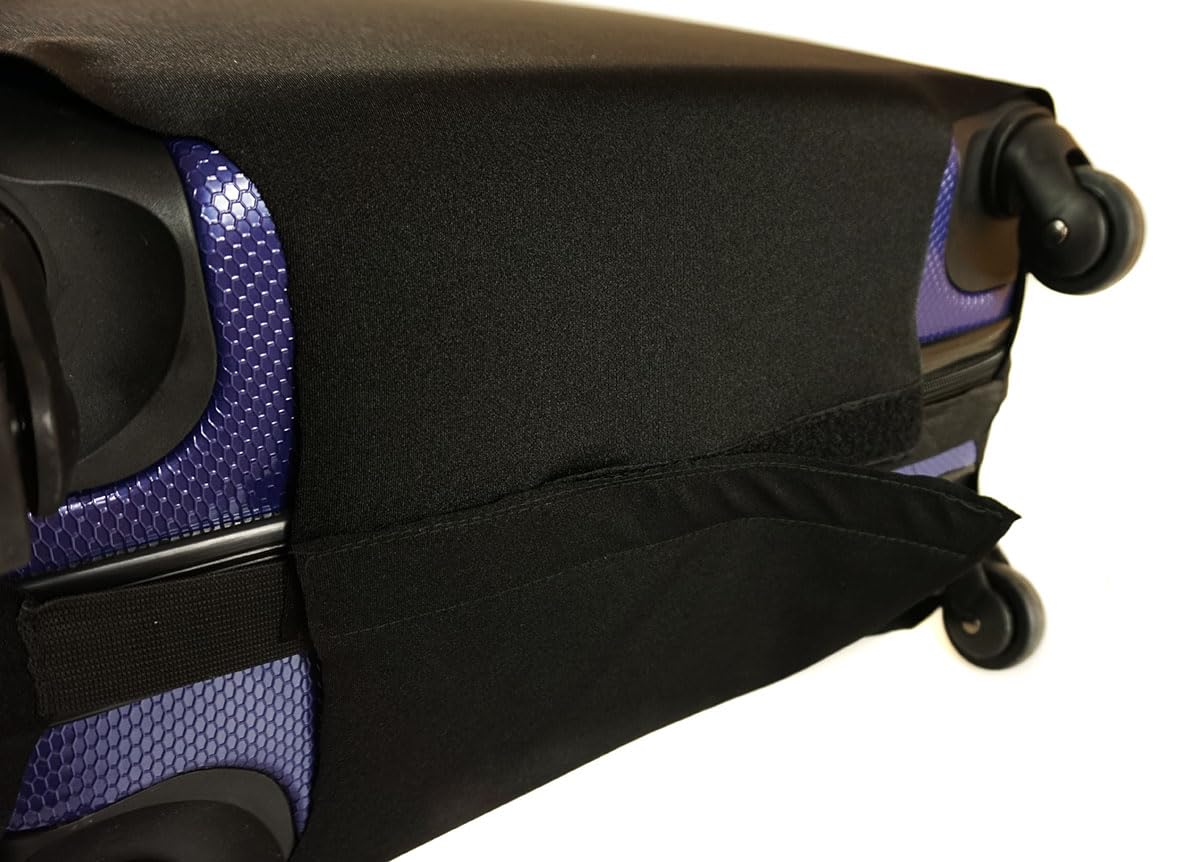 Ferocity Copertura per valigia 27-31 pollici, coperchio custodia bagaglio da viaggio, elastica, lavabile, protezione per fodera per valigia, antigraffio, grande L, Sunglass Monkey [083]