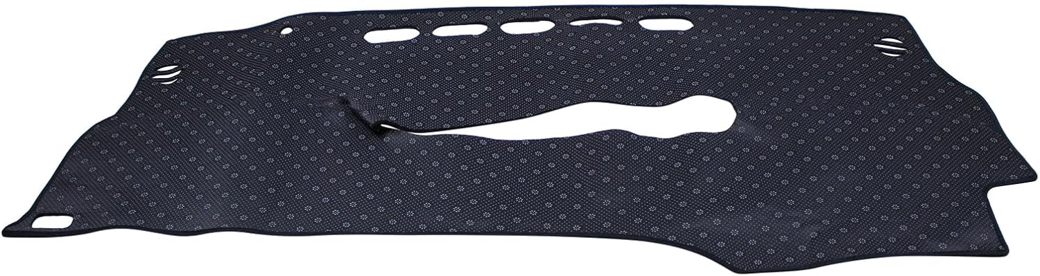ApplianPar Black Dashmat Dashboard Cover Sunshield Dash Mat Pad Sun Shade Carpet for Toyota Prius 2010-2015