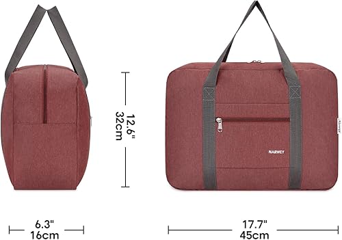 Miniatura 8 de Bolso de viaje, equipaje de mano, deportivo, plegable, para viajar en avión, para mujeres y niñas