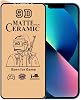 Screen Protector 9D Matte Ceramic Nano Compatible with Bzontech Apple iPhone 13