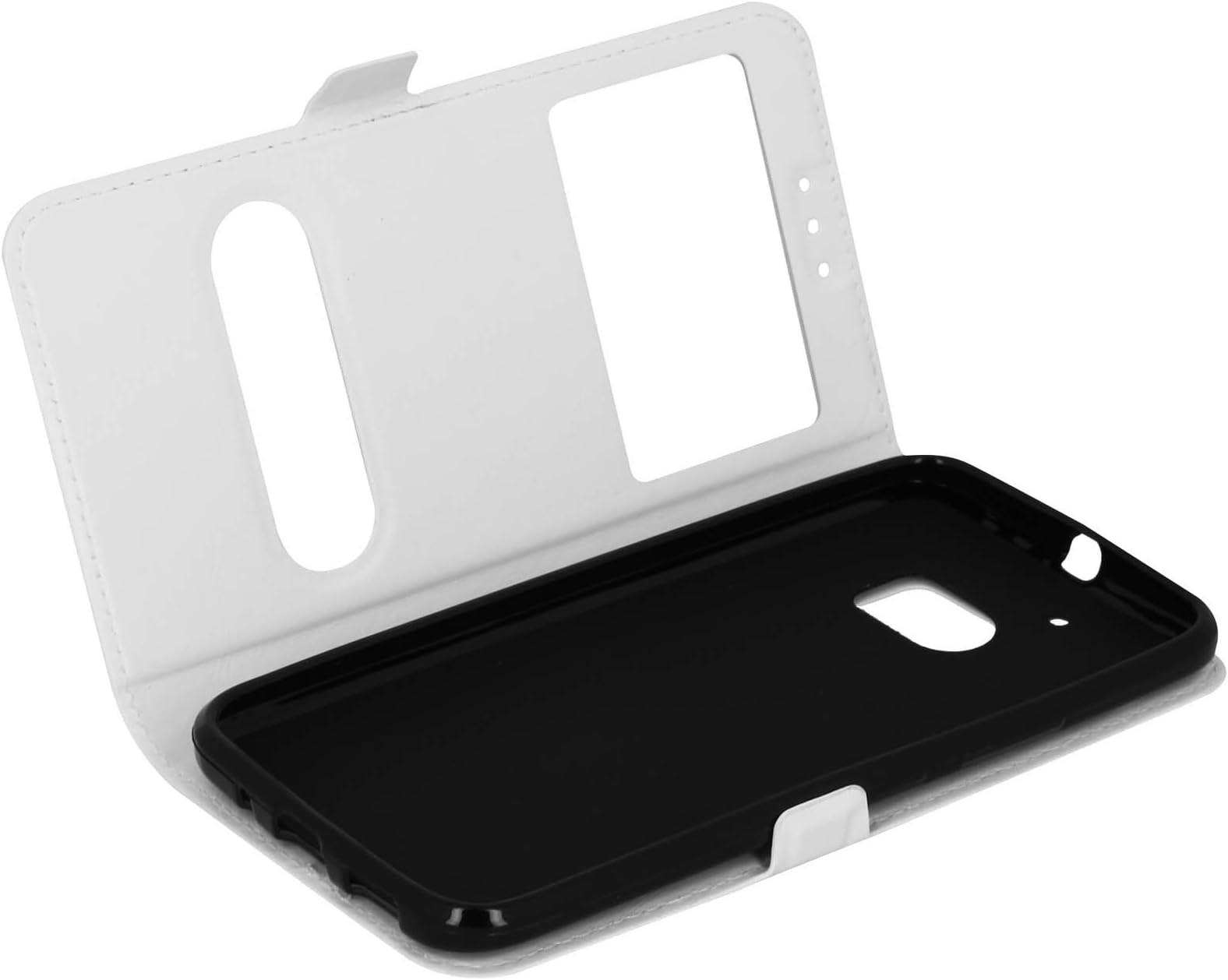 Avizar Case, sleeve for HTC Ultra Slim Dual Window Lifestyle 10 and 10 – White