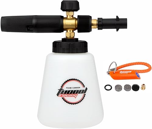 Cañón de espuma ajustable para lanza de espuma de nieve Karcher K Series K2K3K4K5K6K7 (Karcher K2-K7 blanco)