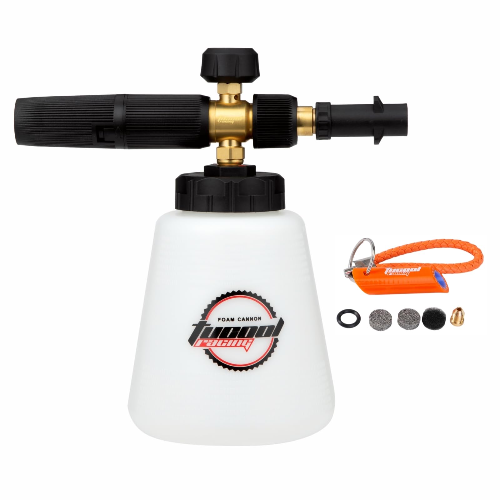 Adjustable Foam Cannon for Karcher K Series K2/K3/K4/K5/K6/K7 Snow Foam Lance (Karcher K2-K7 White)