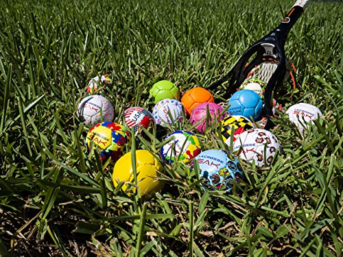 image for Lax Sak 03 Pack American Flag Lacrosse Training Ball - Same Weight & S