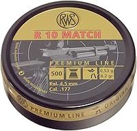 Vista 2 de RWS R10 Match Plus Premium Line - Pellets de pistola de pellets calibre .177 (100 unidades5 cajas)