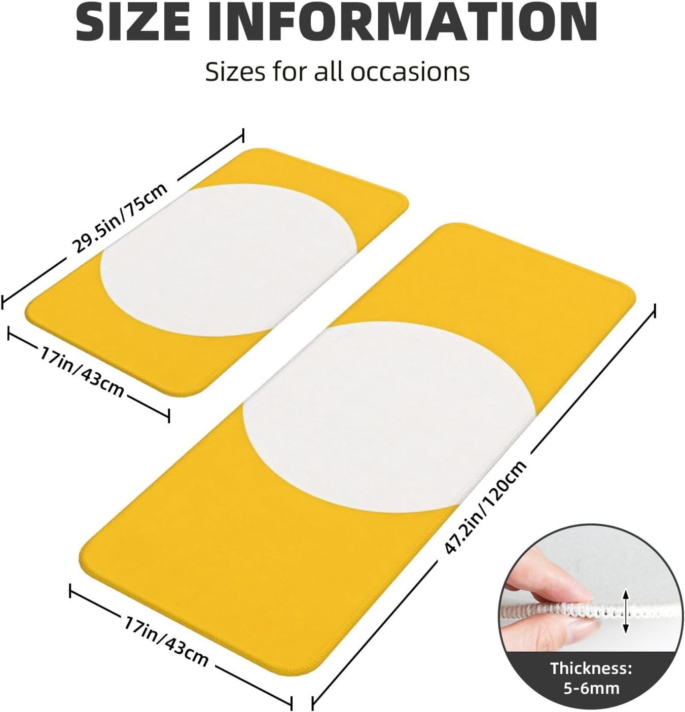 Kitchen Rugs Home Decor Kitchen Mats for Floor Anti Fatigue Kitchen Mats