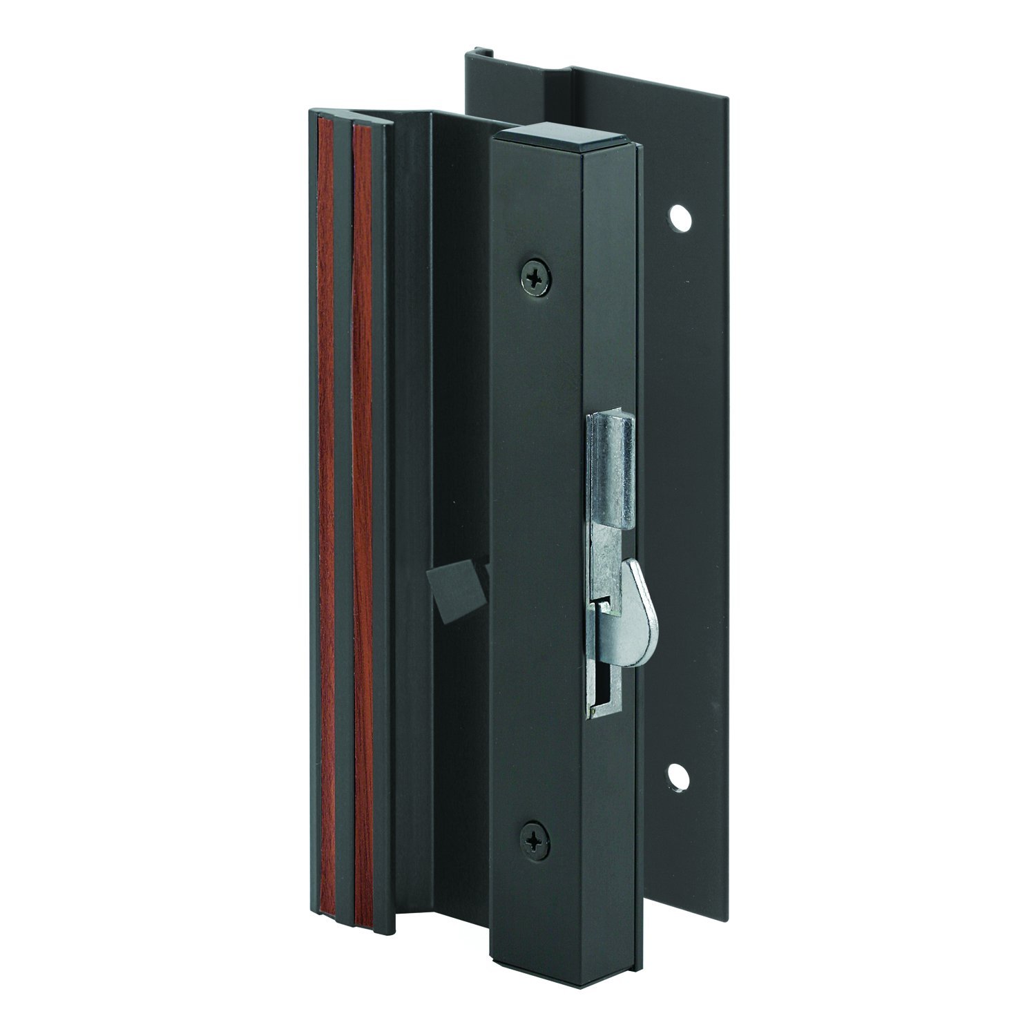PRIME-LINEProducts C 1007 Low Profile/Low Base Latch Handle, Black Aluminum