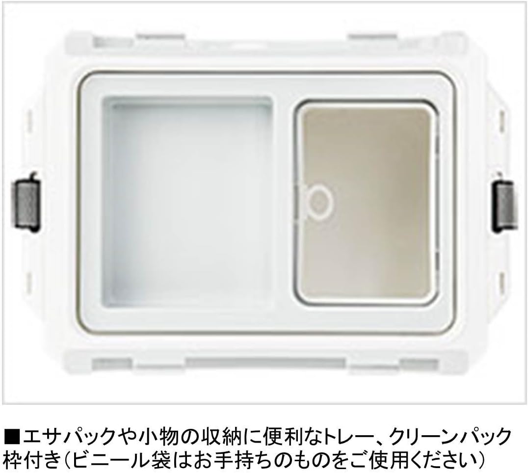 Daiwa Coolline α SURF SU/S Cooler Box, 2.8 gal (10 L), with Insert, Fishing