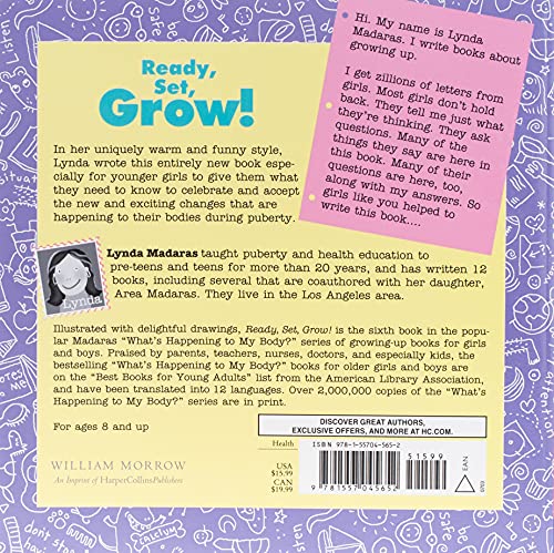 Ready, Set, Grow!: A What's Happening to My Body? Book for Younger Girls - Image 2