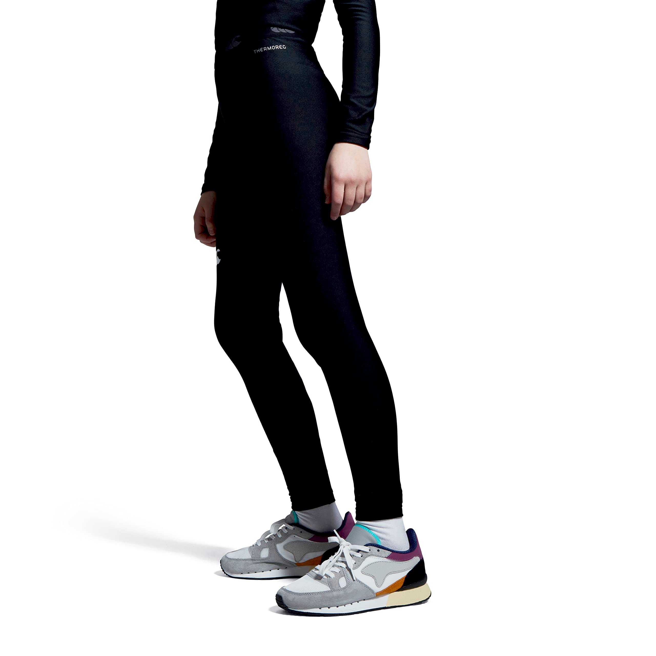 Leggings ThermoReg da bambino, Nero