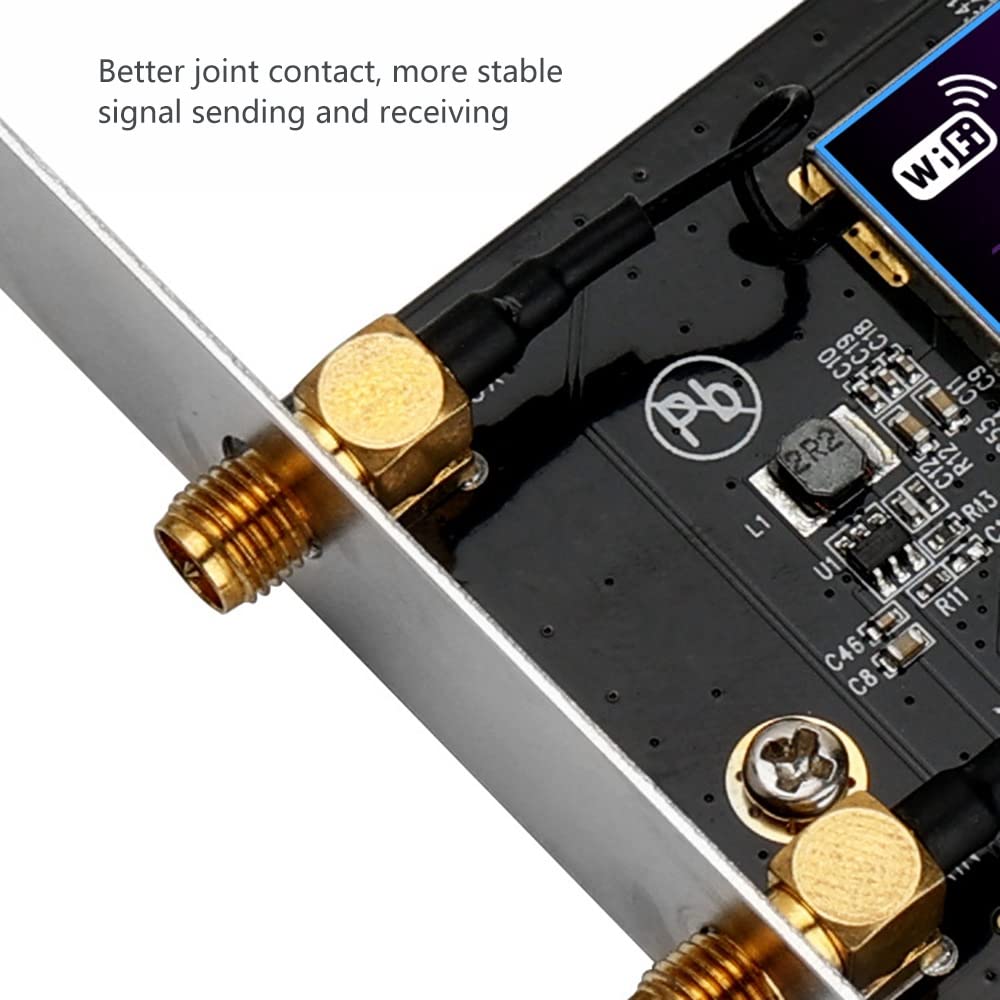 Carte RéSeau 3000 Mbps WiFi 6 PCIE X1 Bluetooth 5.0 Wifi6, Carte RéSeau Double Bande 2.4G/5.8G, 802.11 AX PCI-E X1/X4/X8/X16