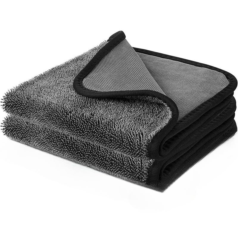 SWZEC liberty cloth cleaning towels Original - the #1 USA Favorite XXL(Grey-X2PCS 40 * 60cm)