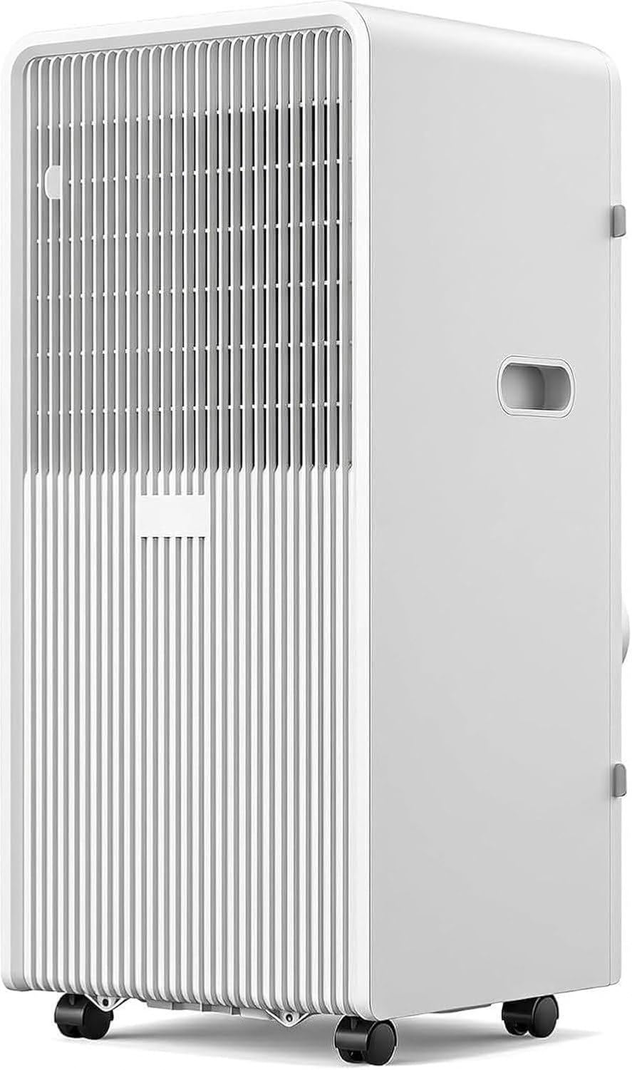 Aire Acondicionado Portátil Ventilador Enfriador para Habitaciones hasta 300 Pies Cuadrados, Unidad Silenciosa Multitensión con Temporizador, Control Remoto, En, Style 1, Remote Control Model