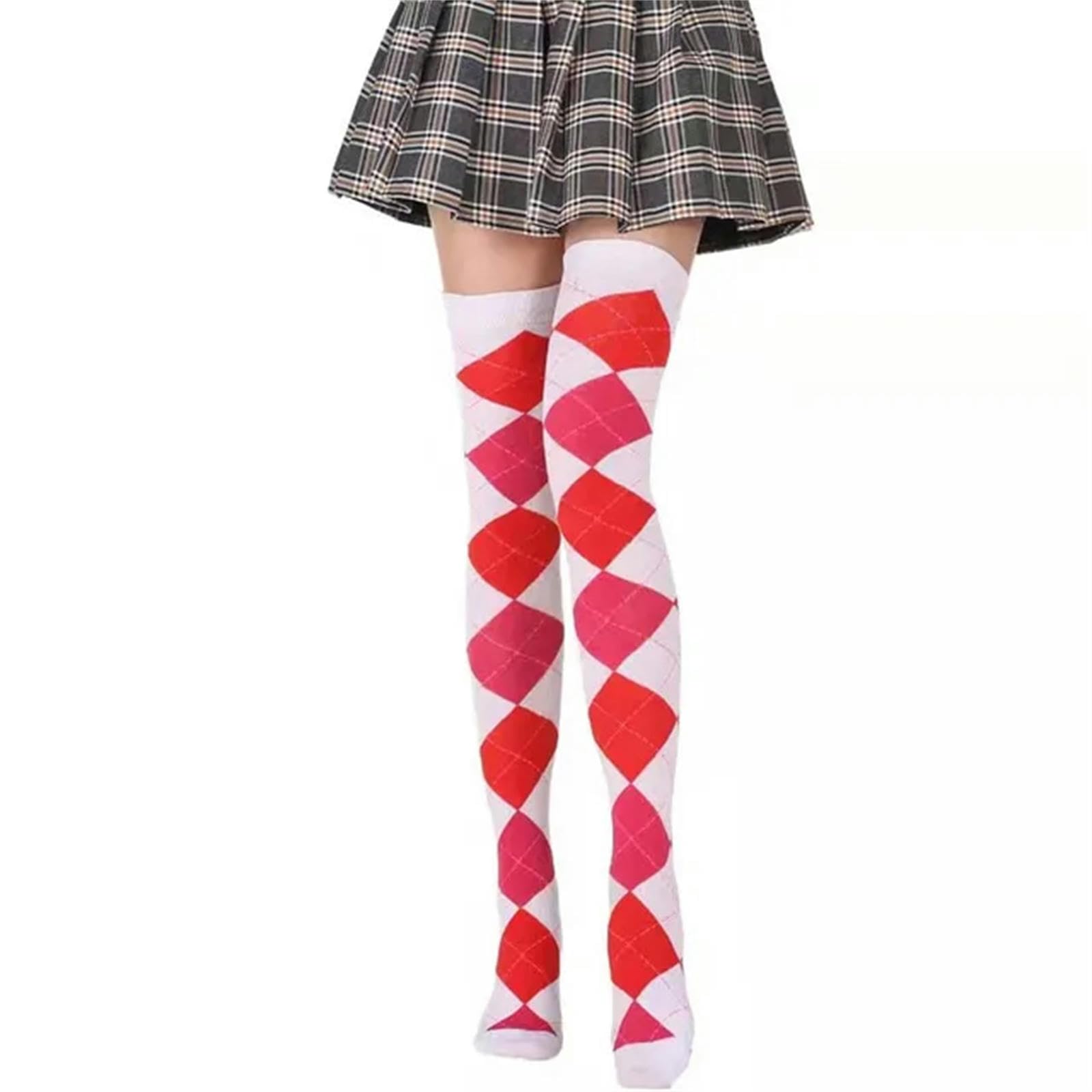 Calzini Donne Calze Lunghe In Nylon In Nylon Di Coscia Morbida Per Controllare L'Autunno Inverno Colorato Calzino Femminile