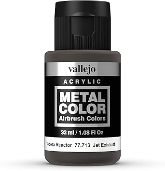 Amazon.com: Vallejo Jet Exhaust Metal Color 32ml Paint : Arts, Crafts ...