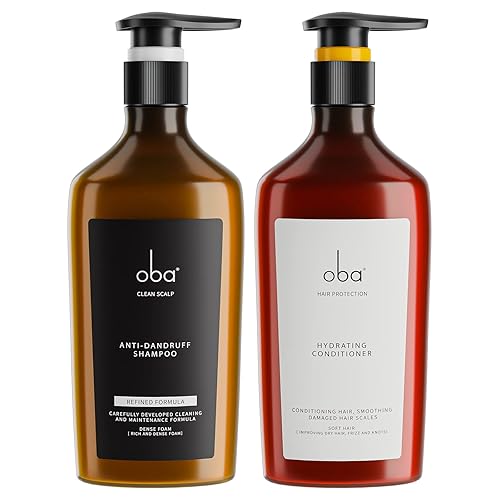 oba Juego de champú y acondicionador, tratamiento anticaspa, sin sulfato, con cuidado del cuero cabelludo, limpieza para la suciedad, aceite para disponible en Yaxa Colombia