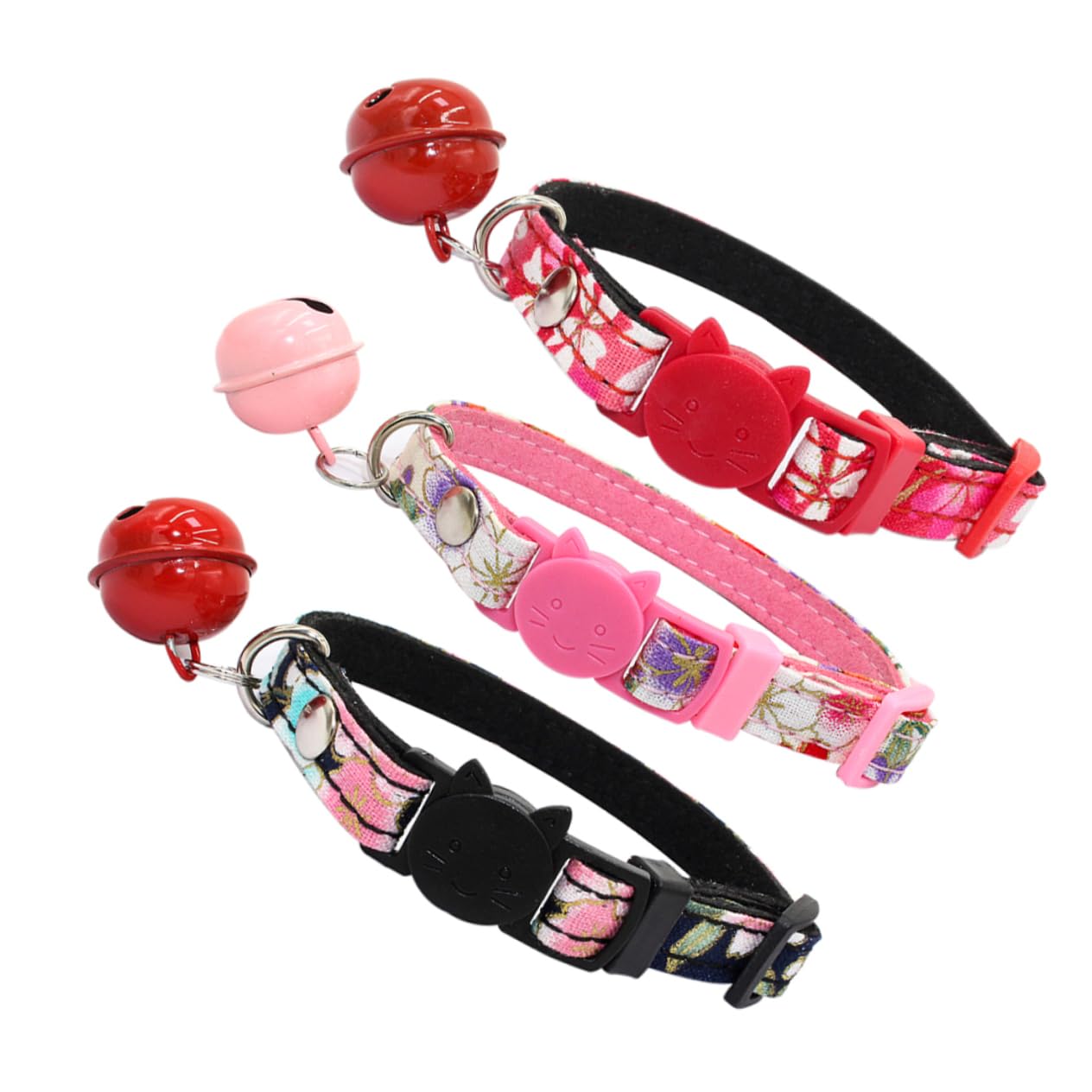 POPETPOP 9 STK Glockenhalsbänder Für Hunde Hund Weihnachten Schleifenhalsband Für Hunde Kätzchenhalsband Mit Glocke Katzenhalsbänder Mit Glöckchen Abbrechbarer Kragen Einstellbar Haustier