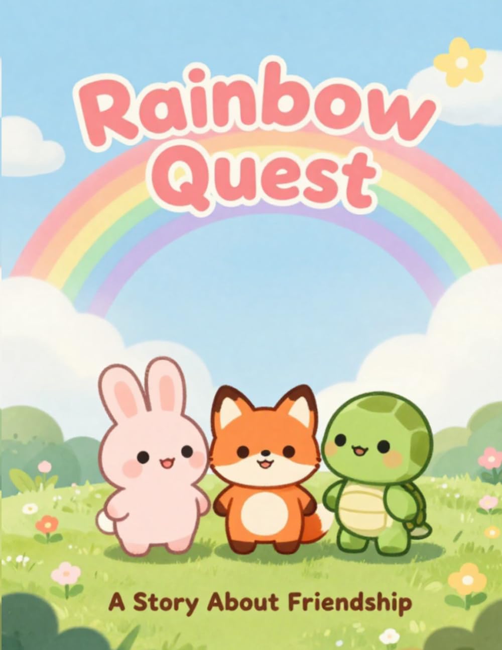The Rainbow Quest: A Kawaii Adventure Story for Kids: A Heartwarming Tale of Friendship, Teamwork, and Courage for Children Ages 4-8