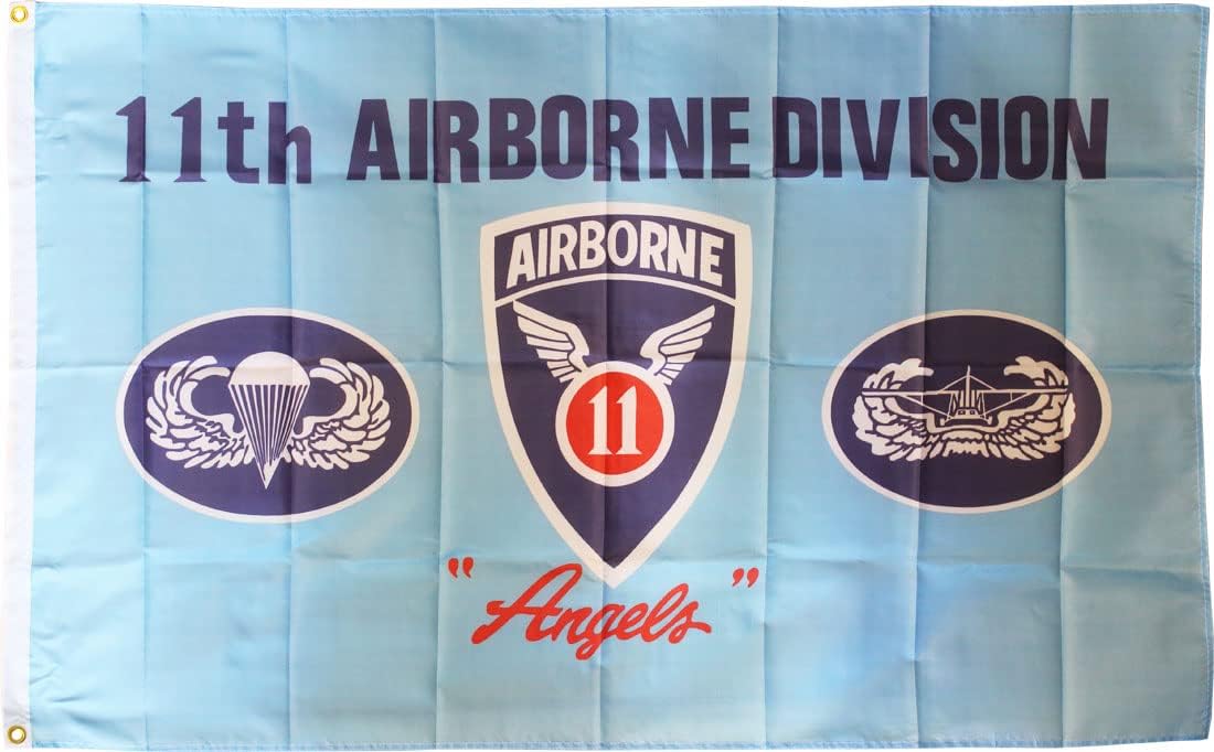 11. Airborne Division Eleventh Airborne Flagge Amazon.de Garten