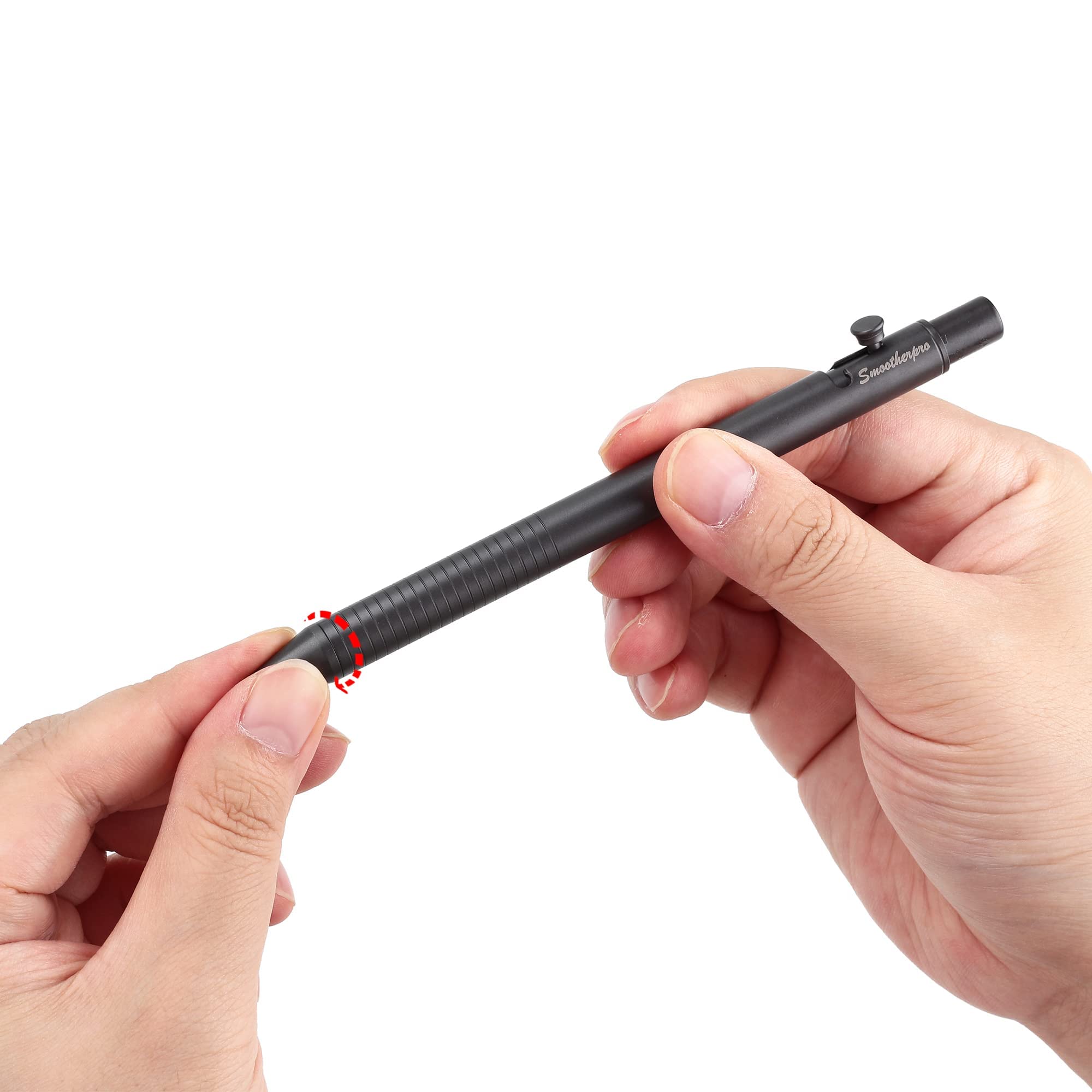 Penna A Sfera In Titanio SMOOTHERPRO – Meccanismo A Scatto, Compatibile Pilot G2, Colore Mimetico, Per Ufficio E EDC