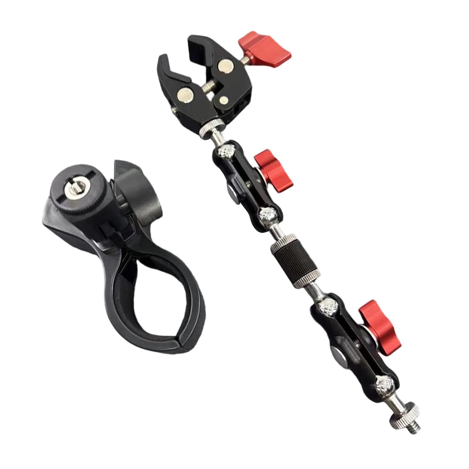 BWANGIAO 360 Degree Rotatable Metal Microphones Stand Clip Adjustable For Studio And Live Streaming