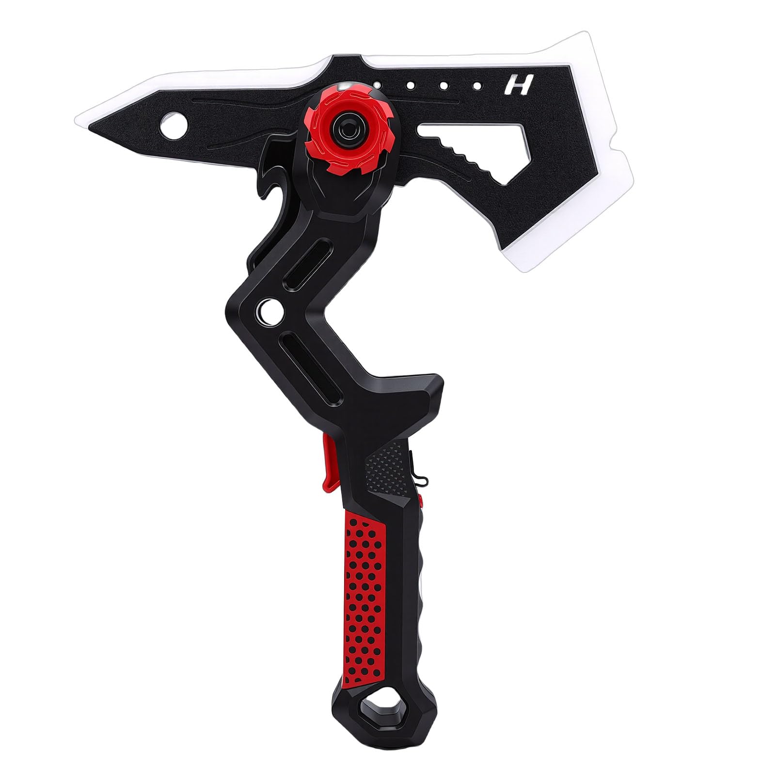 GOWENIC Axe Sound Light Sword Dual Forms Spielzeug mit Nebelsprühsystem für Immersive Spielzeit, Buntes LED-Leuchtschwertspielzeug für, Kunststoffmaterial