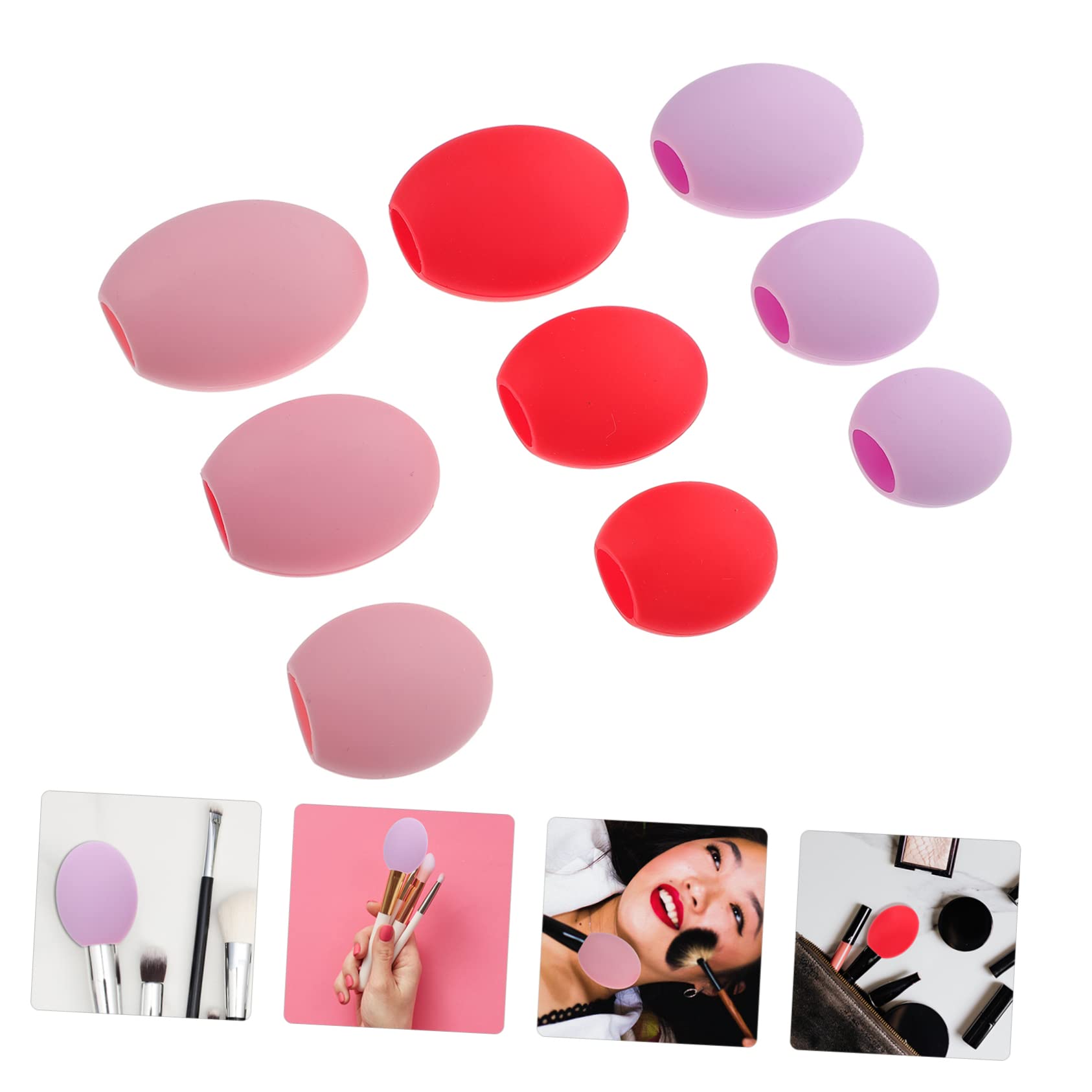 FRCOLOR 27stücke Teiliges Silikon Makeup Pinsel Schutzkappen Staubschutz Für Kosmetikpinsel Wiederverwendbar Für Aufbewahrung Und Schutz Von Schminkpinseln