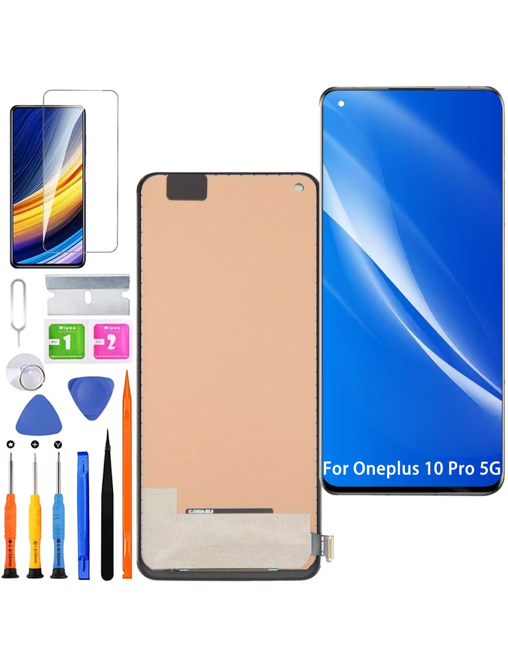 Vitre + Ecran LCD Pour OnePlus 10 Pro 5G NE2210 NE2211 NE2213 NE2215 NE2217