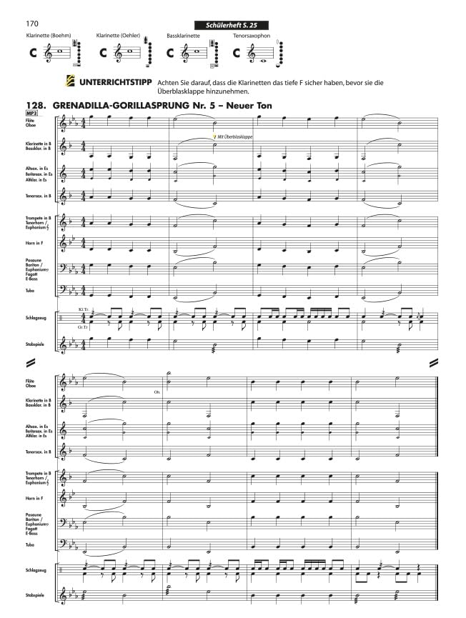 Essential Elements Band 1 - Partitur. Blasorchester. Enthält Online-Audio: Die komplette Methode für den Musikunterricht in Schulen uns Blasorchestern