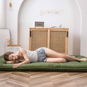 chikopie　敷き布団 Amazon.com: MAXYOYO Twin Futon Floor Mattress Shikibuton