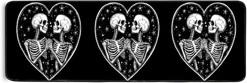 Alfombra antideslizante de 2 x 6 pies para pasillo, entrada, dormitorio, sala de estar, lavandería, dormitorio, decoración del hogar y cocina